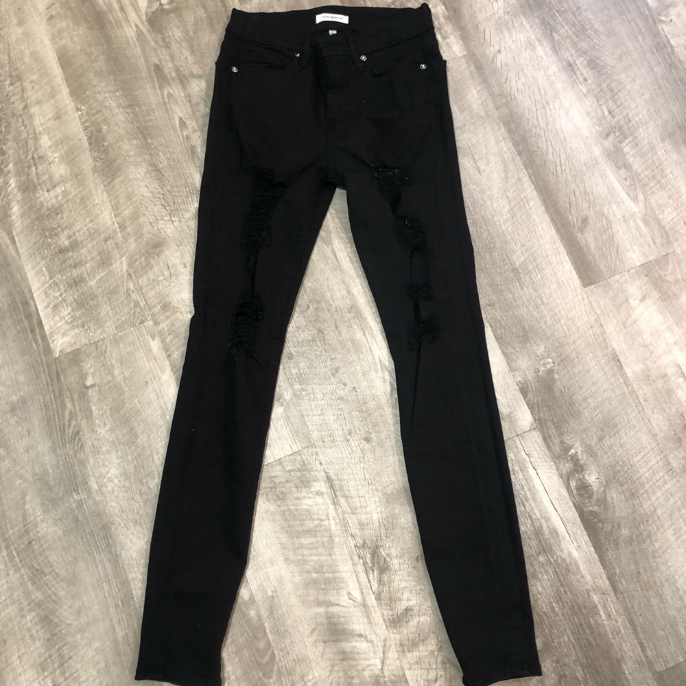 Good American Good Legs Black Jeans